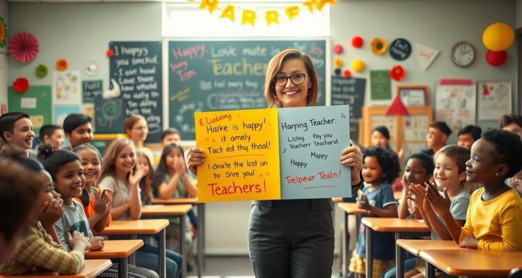 Zabawne życzenia dla nauczyciela