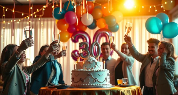 Życzenia na trzydziestkę