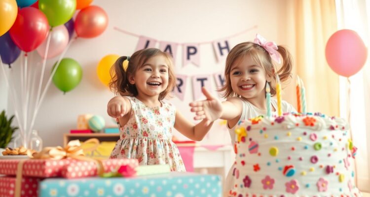 Życzenia urodzinowe dla małej dziewczynki